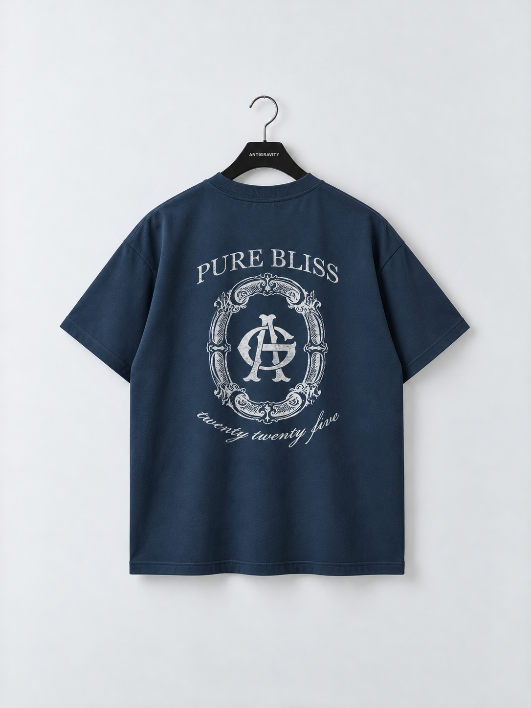 'Pure Bliss' T-Shirt Navy